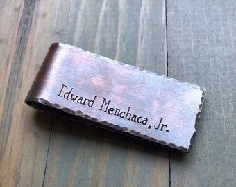 Groomsmen Gift, Gift for Best Man, Father of the Bride, Father of the Groom, Money Clips, Father's Day Gift, Personalized, Wallet, Custom