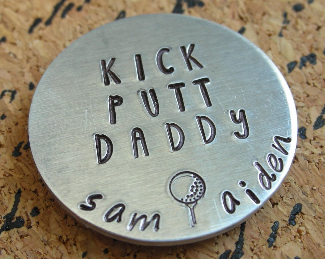 Personalized Golf Ball Markercustom Golf Ball Marker With Etsy