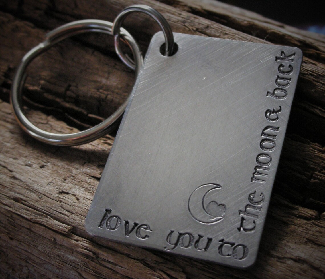 Porte-clés 'I Love You To The Moon And Back' Pour La Fête Des Mères – Neuf Avec étiquettes