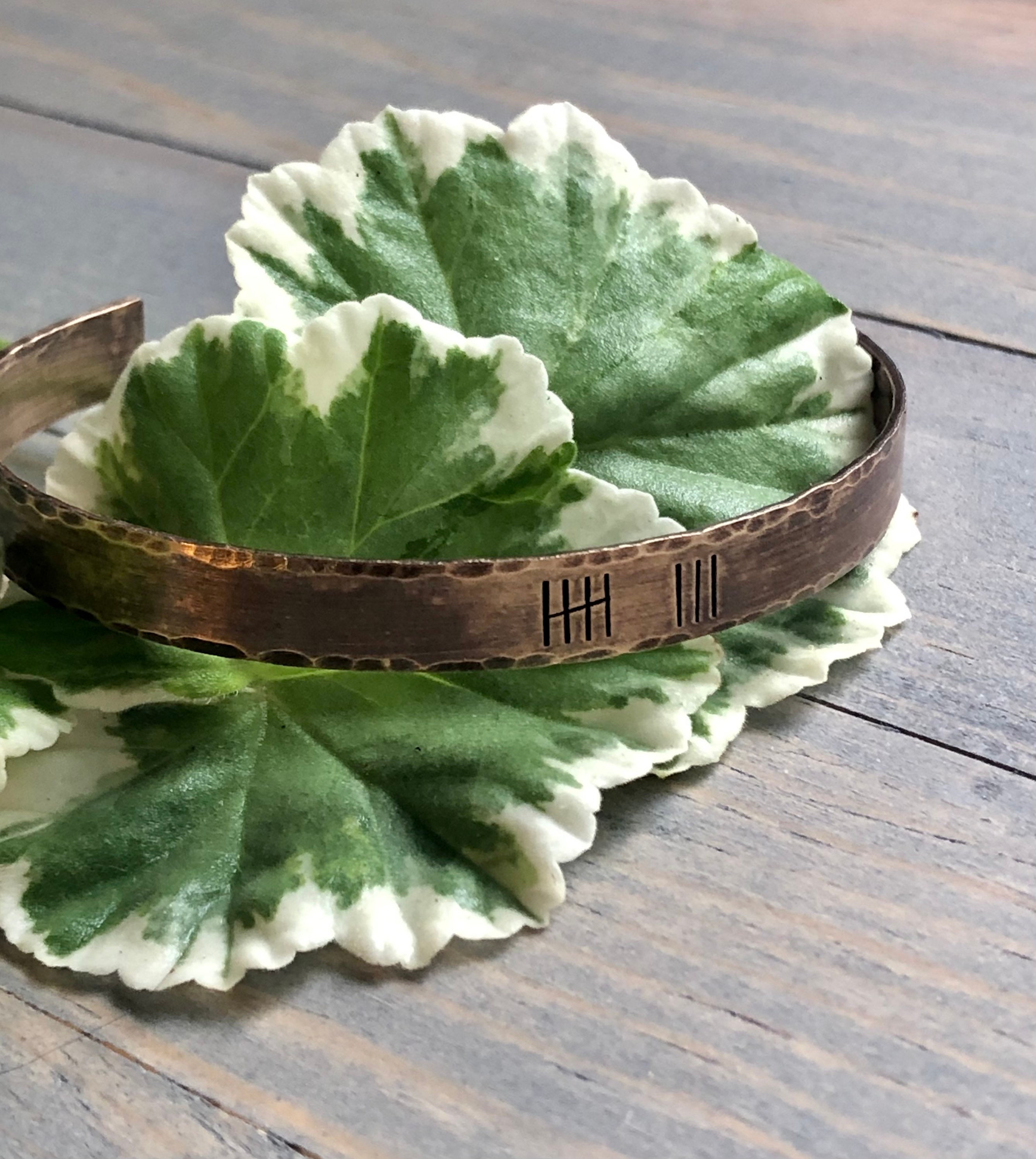 Bronze Anniversary Bracelet Jewelry for 7th Anniversary Etsy