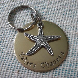 Starfish Story-Make a Difference Keychain-Corporate Gifts-Starfish Thrower-Starfish-Thank You Gift Present for Employees Motivational Gift image 3