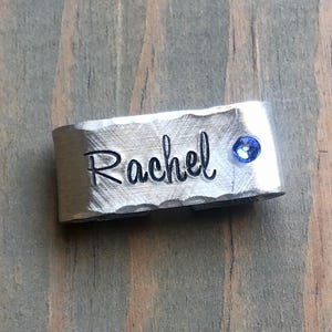 Custom Watch Band Charm, Gift for Mother's Day, Personalized Charm for Apple Watch, Gift for Mom, Gift for Grandma, Birthstone Watch Charm image 3