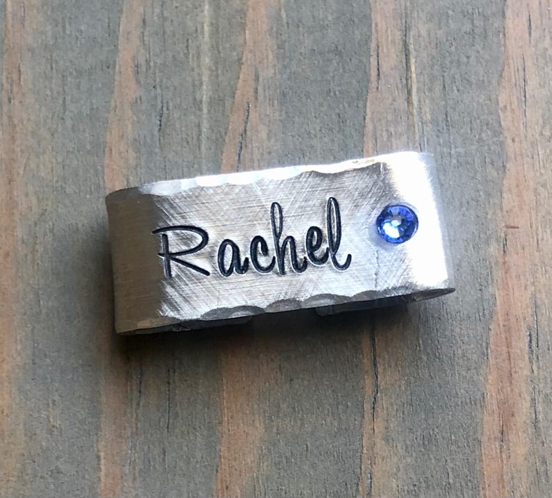 Custom Watch Band Charm, Gift for Mother's Day, Personalized Charm for Apple Watch, Gift for Mom, Gift for Grandma, Birthstone Watch Charm image 3