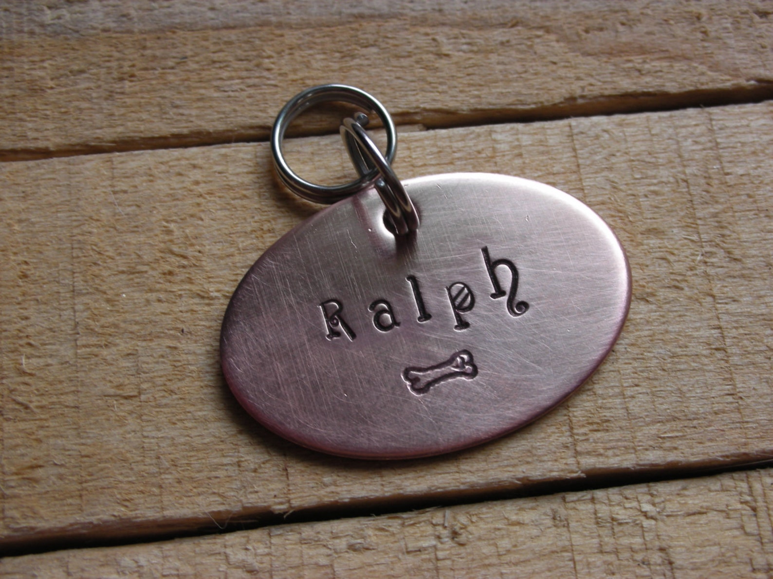 Custom Dog ID Tagpet ID Tag Dog Name Tag the Ralph Etsy