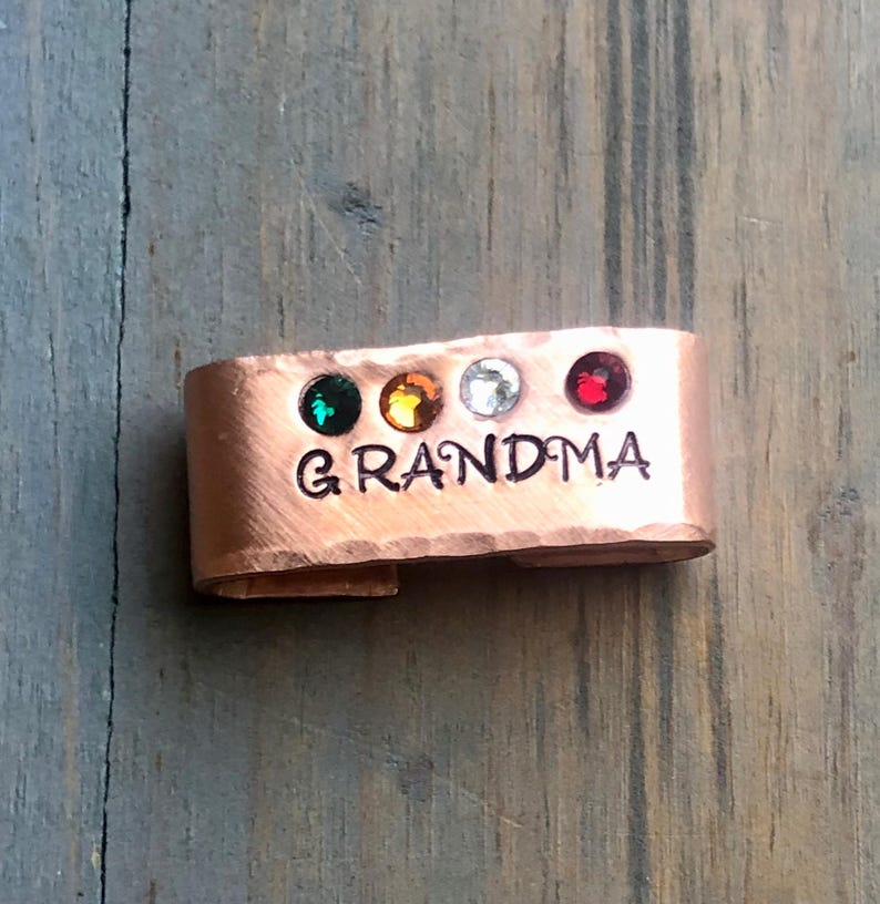 Custom Watch Band Charm, Gift for Mother's Day, Personalized Charm for Apple Watch, Gift for Mom, Gift for Grandma, Birthstone Watch Charm image 4