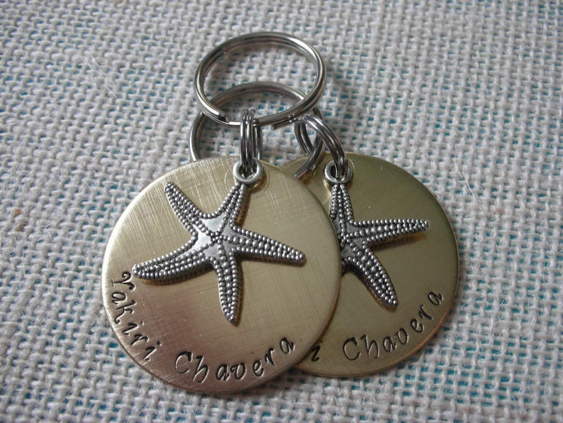 Starfish Story-Make a Difference Keychain-Corporate Gifts-Starfish Thrower-Starfish-Thank You Gift Present for Employees Motivational Gift image 4