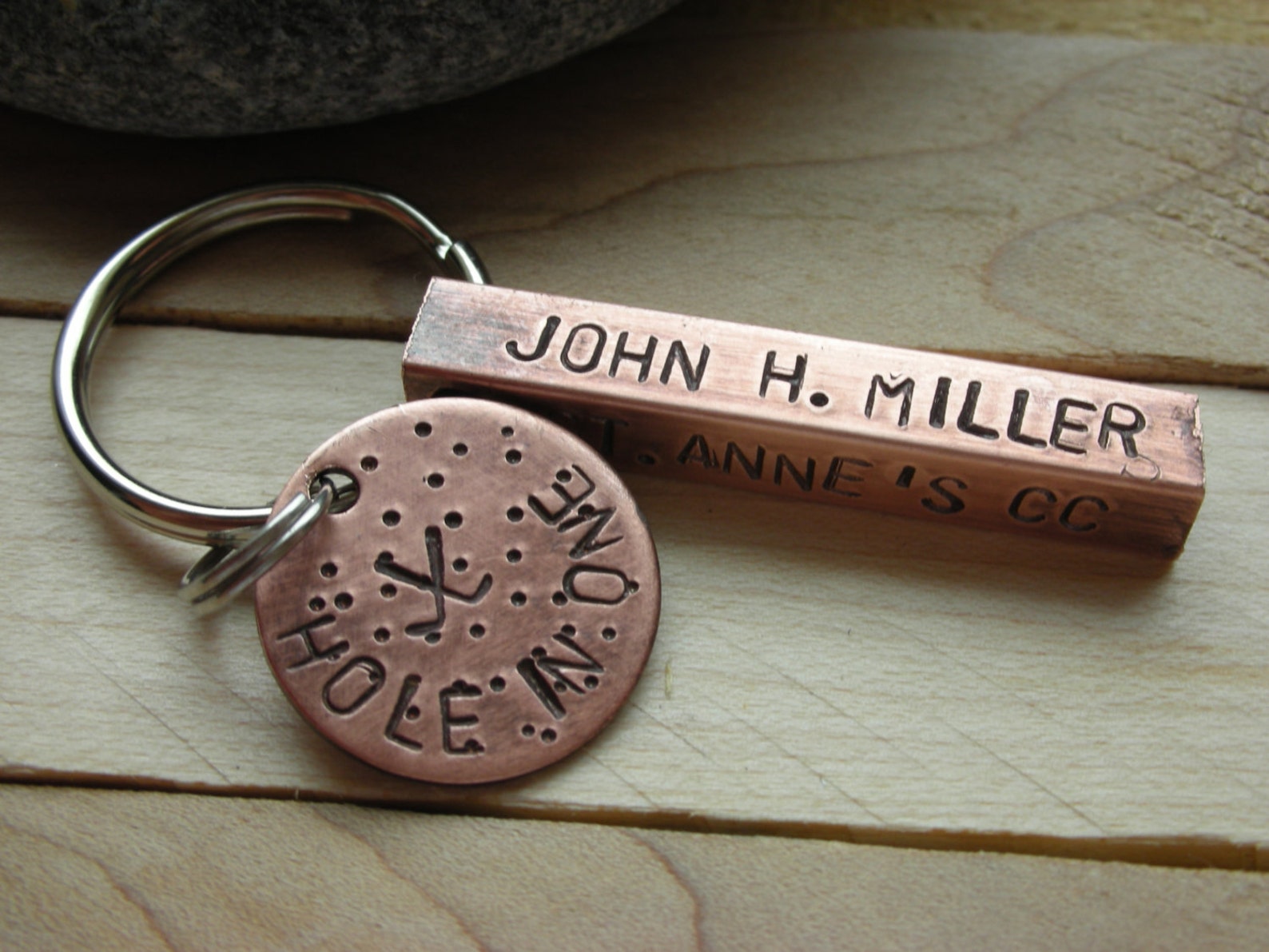 Hole in One Keychaingolfers Keychaingolf Keyringgolf Bag Etsy