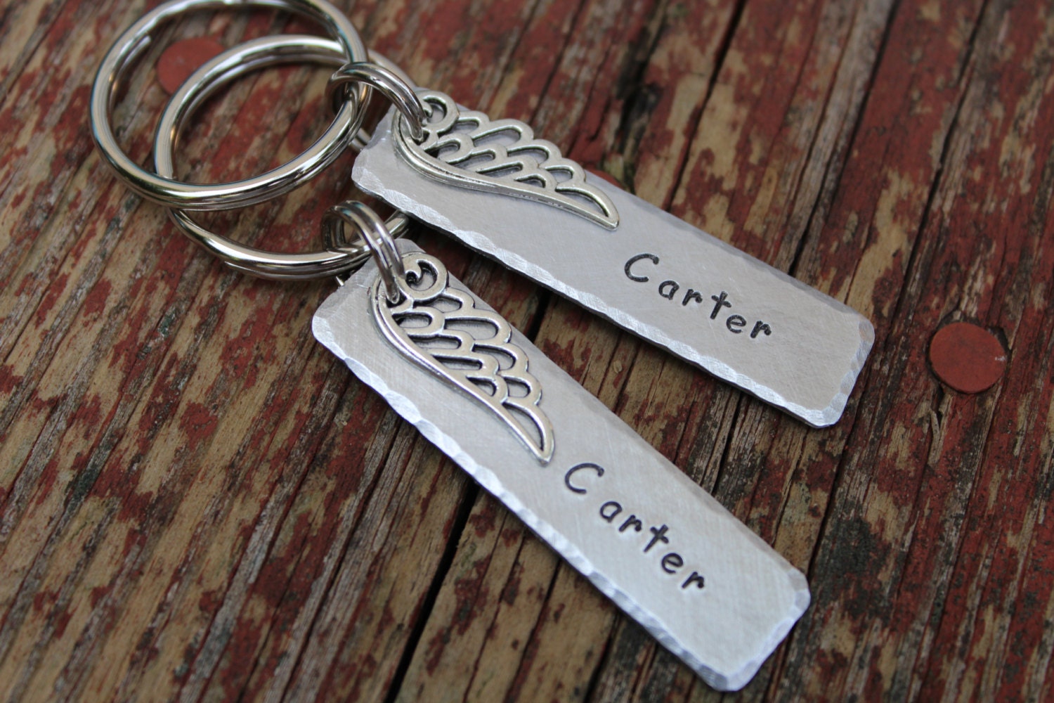 Personalized Memorial Keychain Custom Remembrance Keychains Etsy