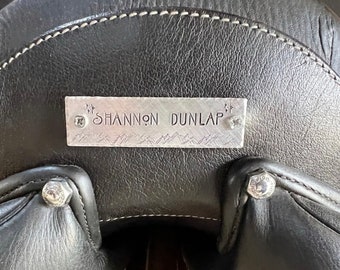 Custom Name Plate for Saddle - Saddle Tag - Screw On Saddle Tag - Personalized - Copper - Bronze - Aluminum