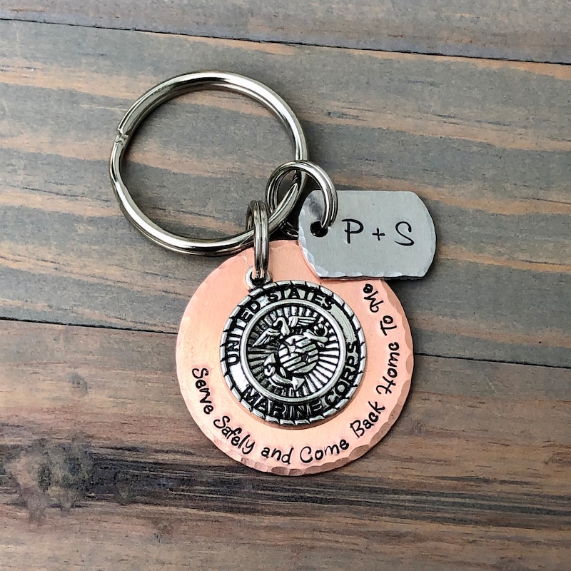Usmc Keychain - Etsy
