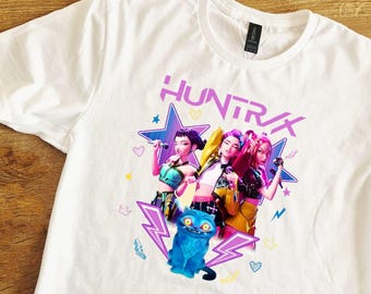Huntrix Demon Hunters Soda Pop Tshirts and babygrow all Sizes Available from newborn to 5xl