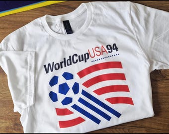 USA 94 World Cup football Retro mens womens and kids Tshirt