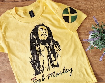 Bob Marley Mens Ladys and Kids T-Shirt