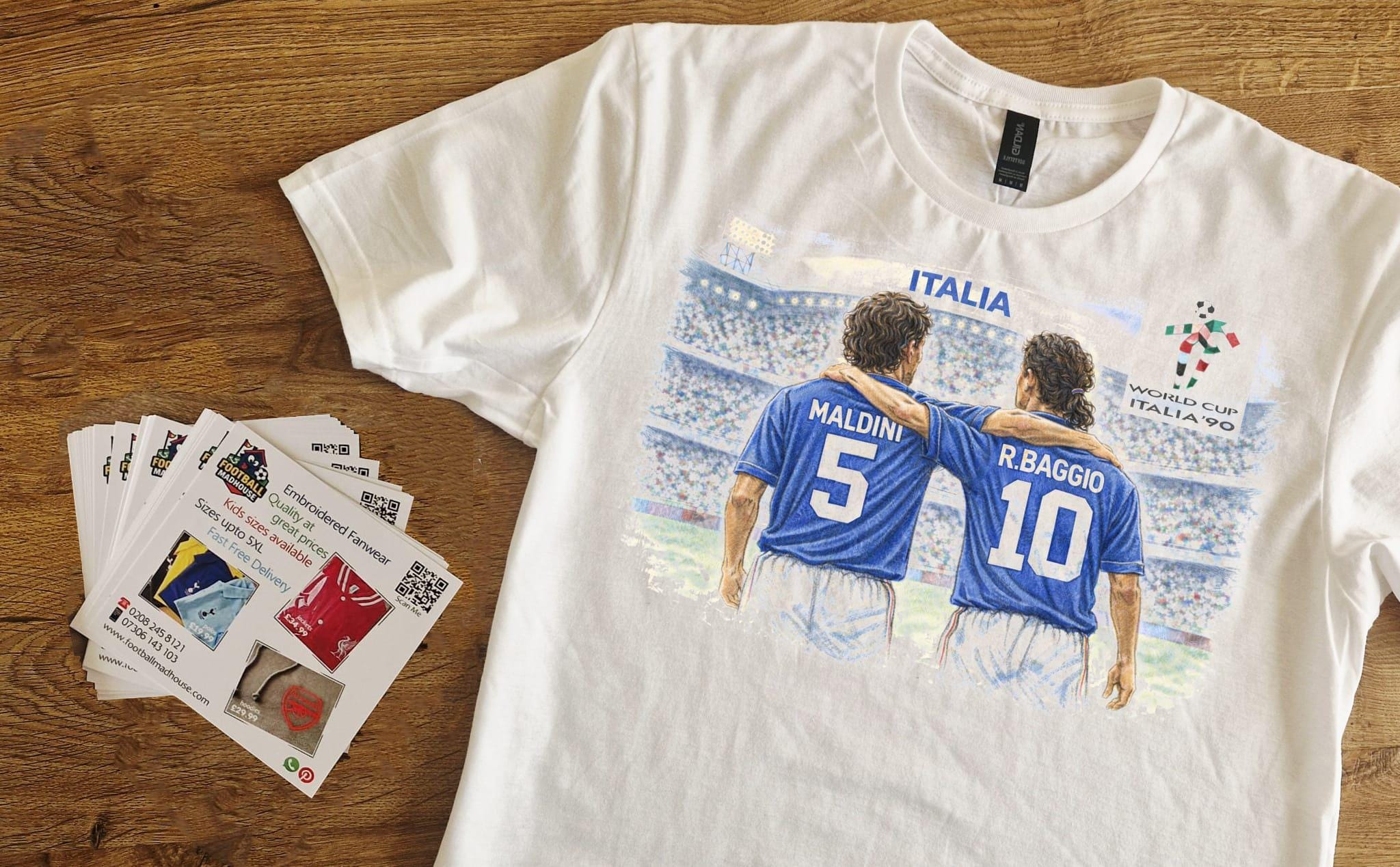 Paolo Maldini T Shirt - Etsy