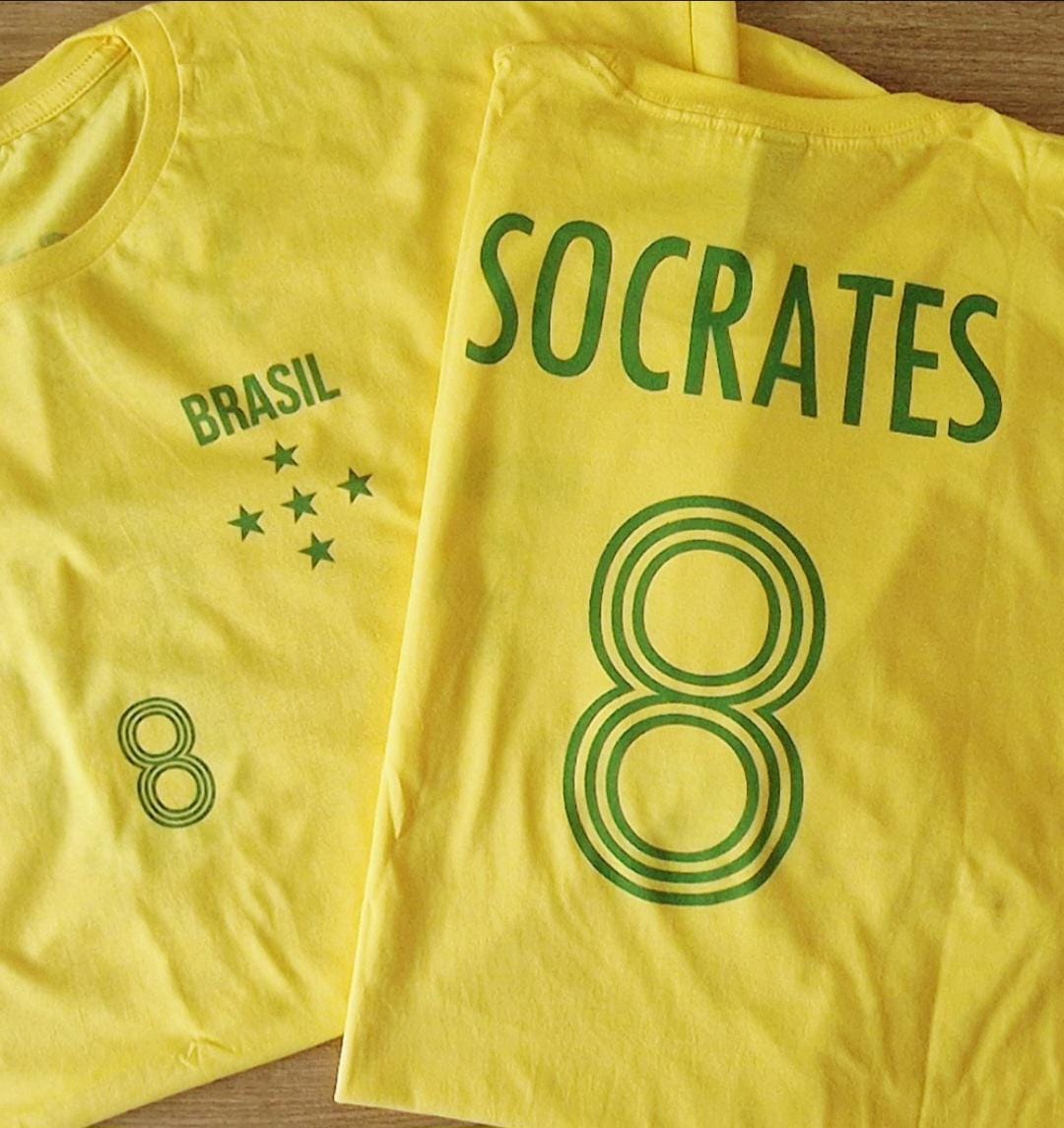 Socrates 8 Brasil Football T-shirt.. - Etsy