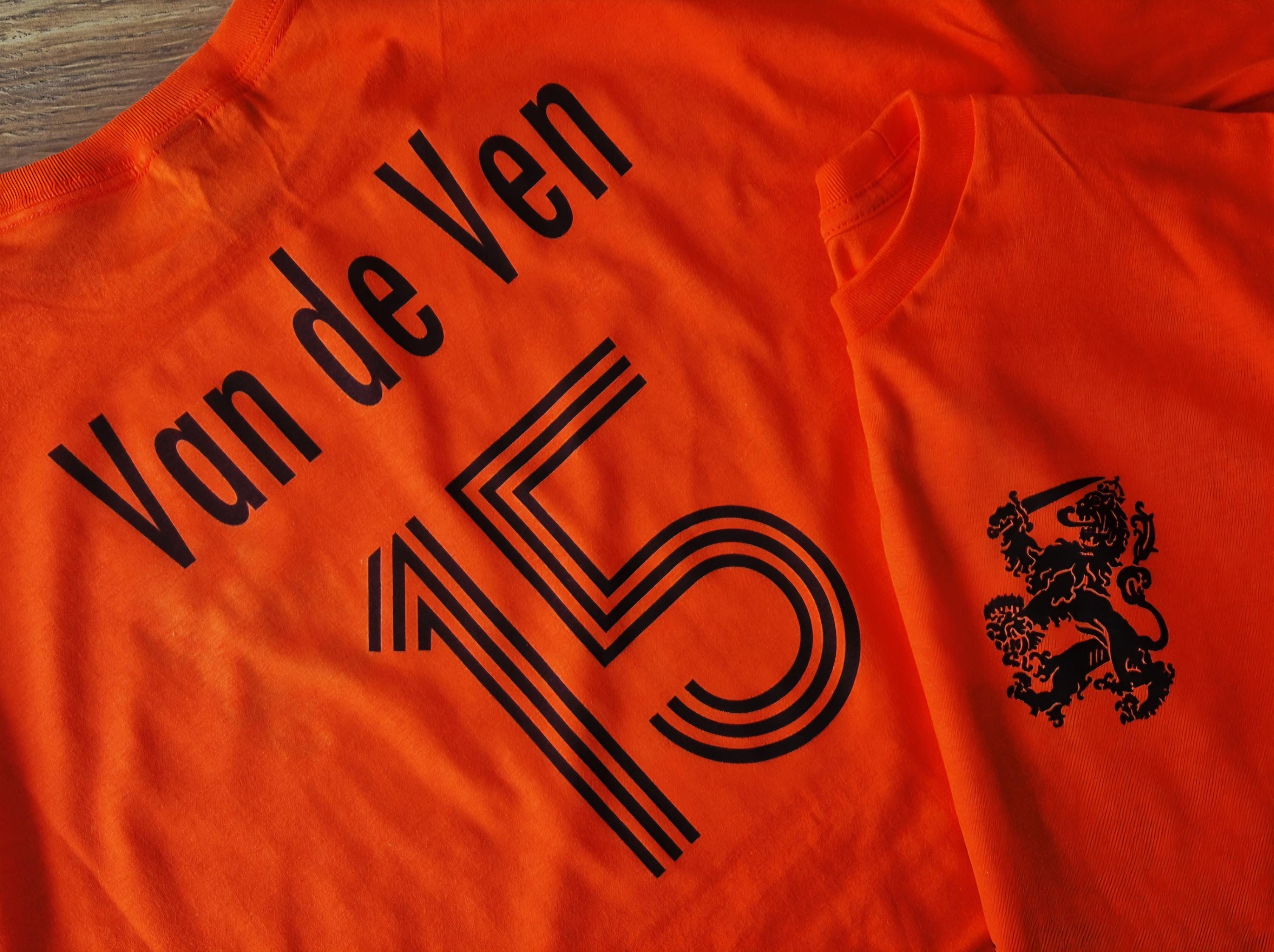 Maillot Ajax Johan Cruyff 1970 Réplique - Coton, Col Blanc, Toutes Tailles, Neuf