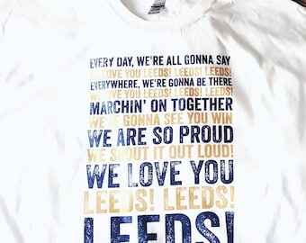 Leeds Mens, Ladys and kids T-Shirt/Bodysuit