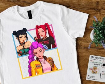 Demon Hunters Tshirt all Sizes Available from newborn to 5xl