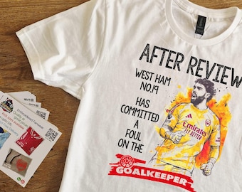 David Raya After review Campeon of England League Champions Tshirt Mens Ladys kids And Baby Sizes Available