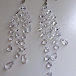 Handmade Water Drop Earrings: UV Resin Queen Jewelry