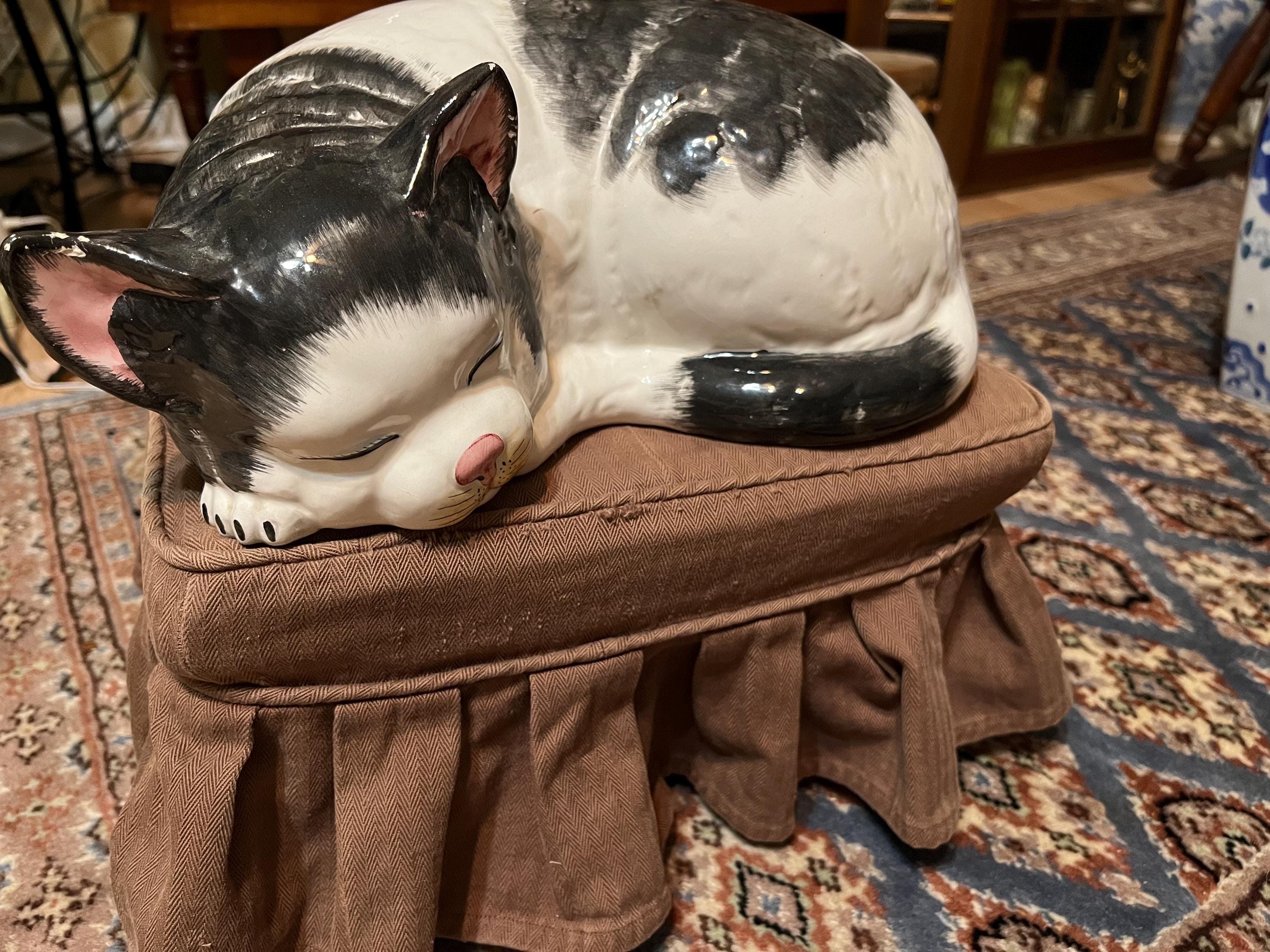 Italian Sleeping Cat Vintage - Etsy