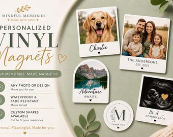 Custom Photo Magnet – Personalised Keepsake Gift – Made Just for You