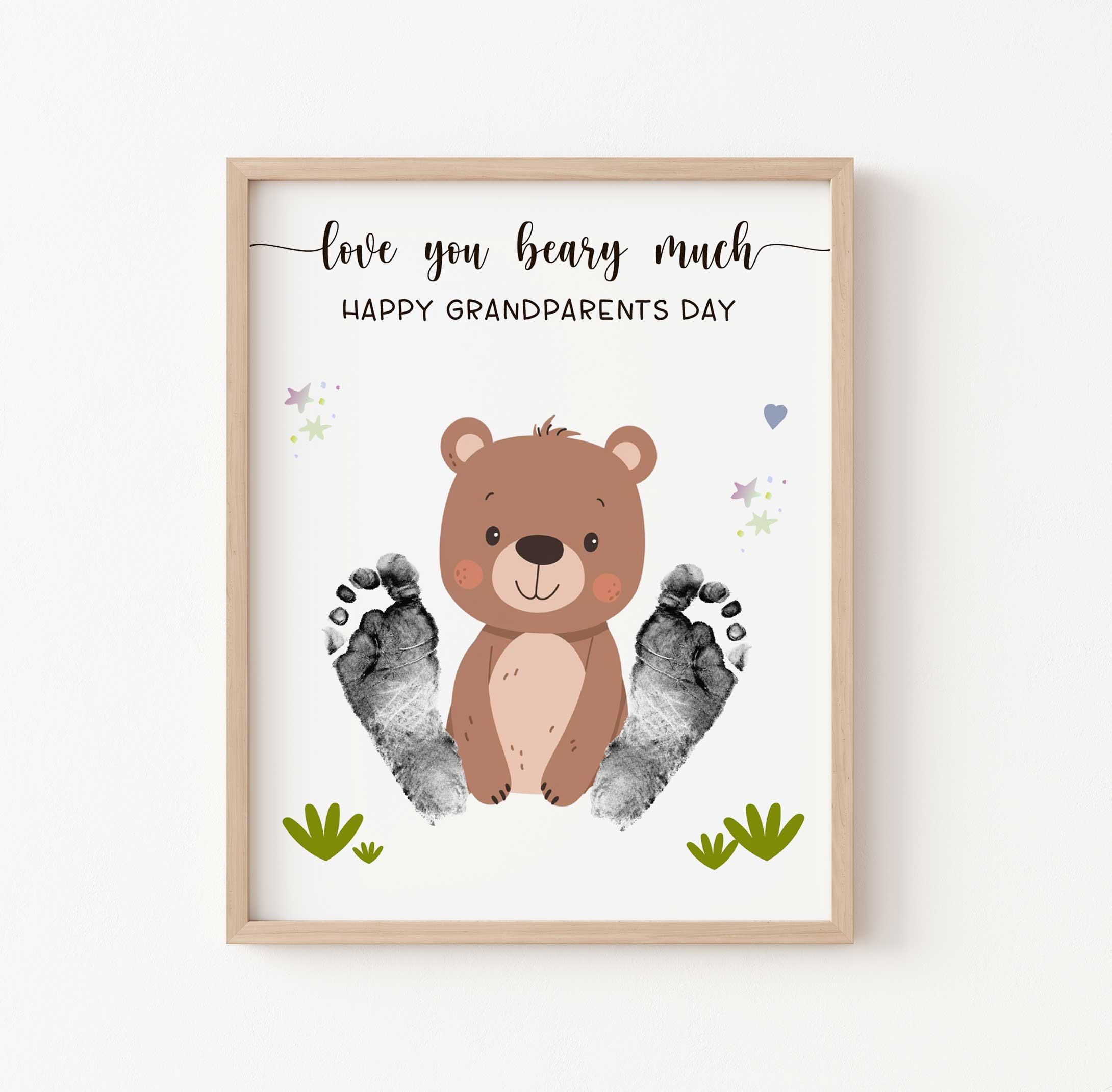 Huella de oso pardo - Etsy México, image size:2180x2142