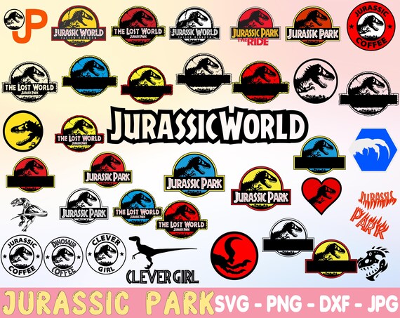 500+ Design Bundle Layered Items, Jurassic park Svg, Jurassicpark Cutting files cricut, SVG, Png, Dxf, Instant Download, 125+ UNIQUE DESIGN