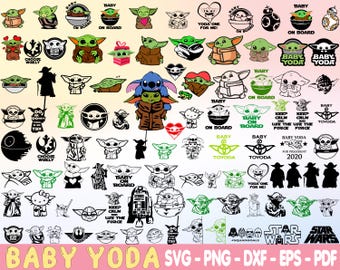 400+ Baby Yoda Svg Bundle , Baby Yoda Png ,Star Wars Svg , Mandalorian Svg , Baby Yoda Clipart , Baby Yoda Svg Files for Cricut Digital File