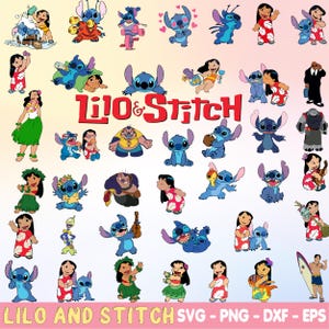 43+ Stich Layered Bundle SVG | Stichmuster | Stich Clipart, Stich Png, Lilo und Stich SVG, Cricut svg, Silhouette svg | Geschichtete genäht