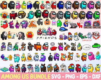 190+ Bundle Layered Item Svg Png File for Cricut, Game Impasta Characters, Instant Download Digital cutting files for cricut