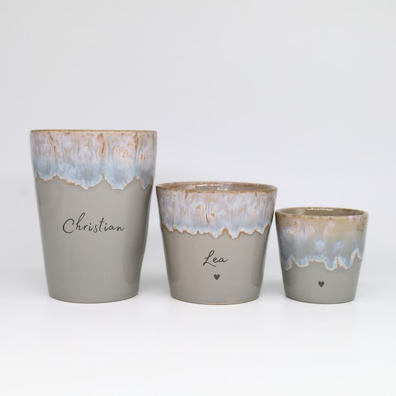 Personalisierte Tasse | Namensgravur | Geschenk für Sie und Ihn | handgefertigt in Portugal | Geschenk personalisiert