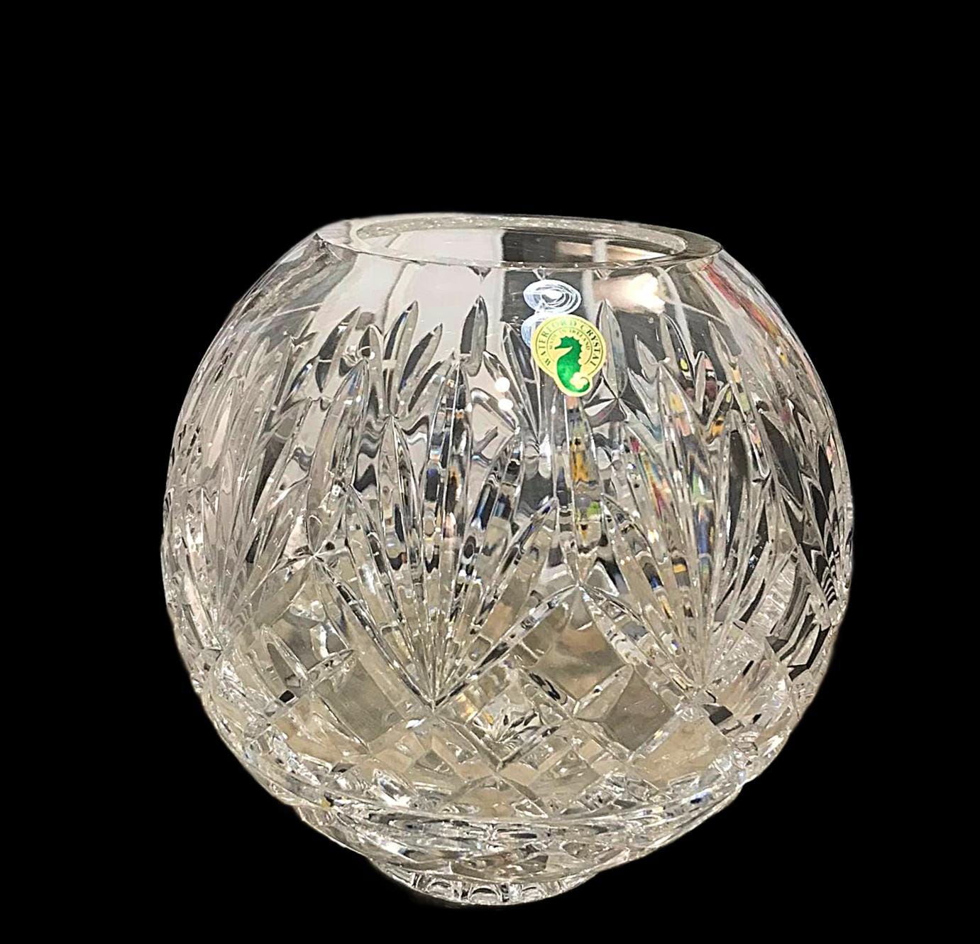 Vintage New in Box Waterford Crystal Erin Bowl 8" Rare