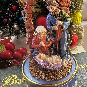 Vintage Dept 56 Nativity - Etsy
