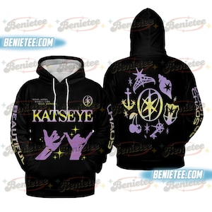 Katseye Kpop Hoodie 3D, Katseye Soft is Strong Album Shirt, Katseye Kpop Members Manon, Sophia, Daniela, Lara, Megan, Yoonchae Tee Sweater