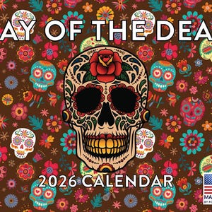 Sugar Skulls: A Year Of Vibrant Remembrance Wall Calendars (2024