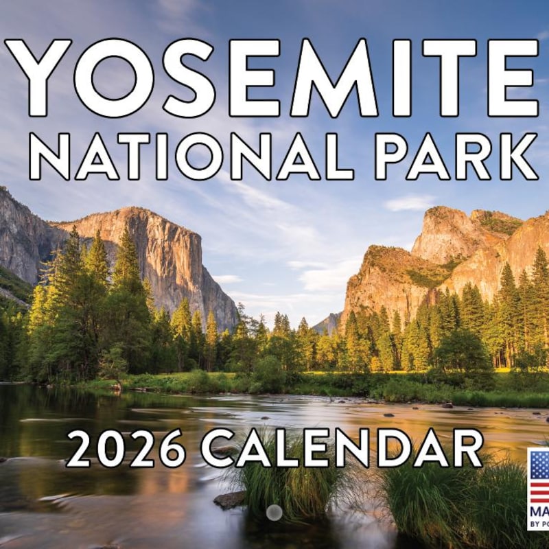 Yosemite Calendar 2026 - Etsy