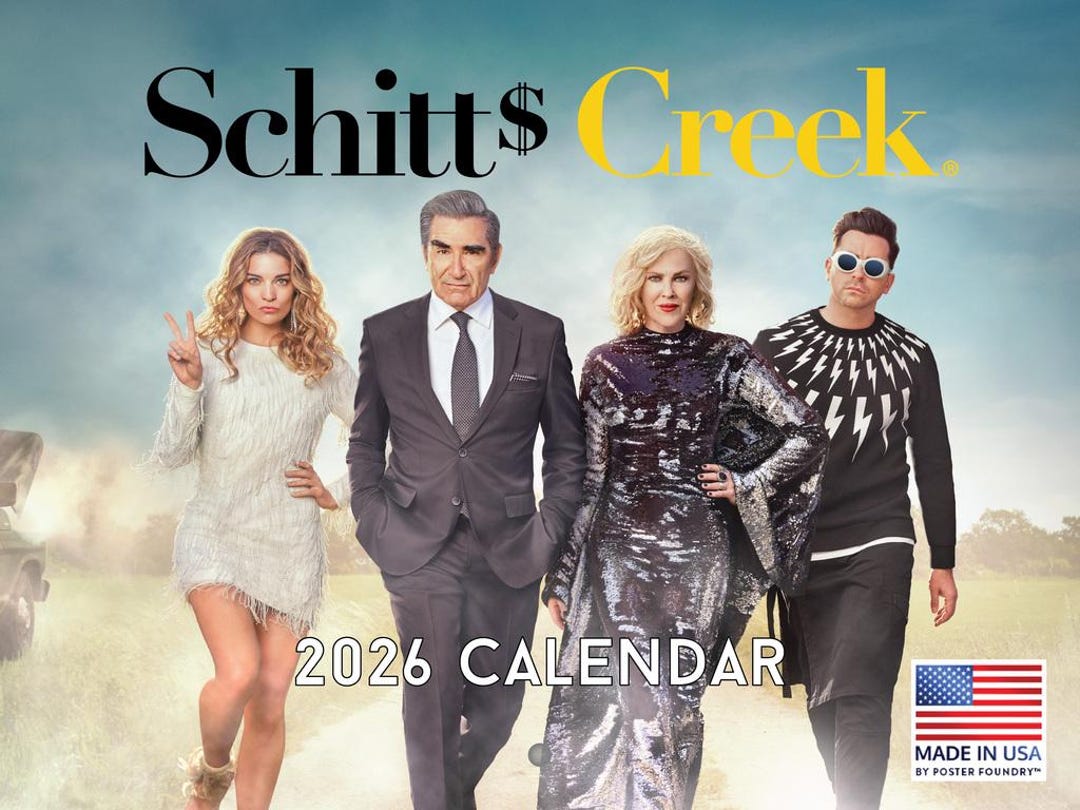 Schitt's Creek 2026 Wall Calendar | Officially Licensed, Made in USA - Etsy