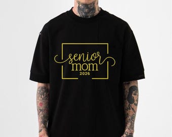 Senior Mom 2026 Embroidery Design, Class of 2026 Machine Embroidery File, Graduation Mom Shirt Design, Senior 2026 Logo, Instant Download