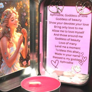 Aphrodite Mini Altar | Travel Altar | Goddess | Greek