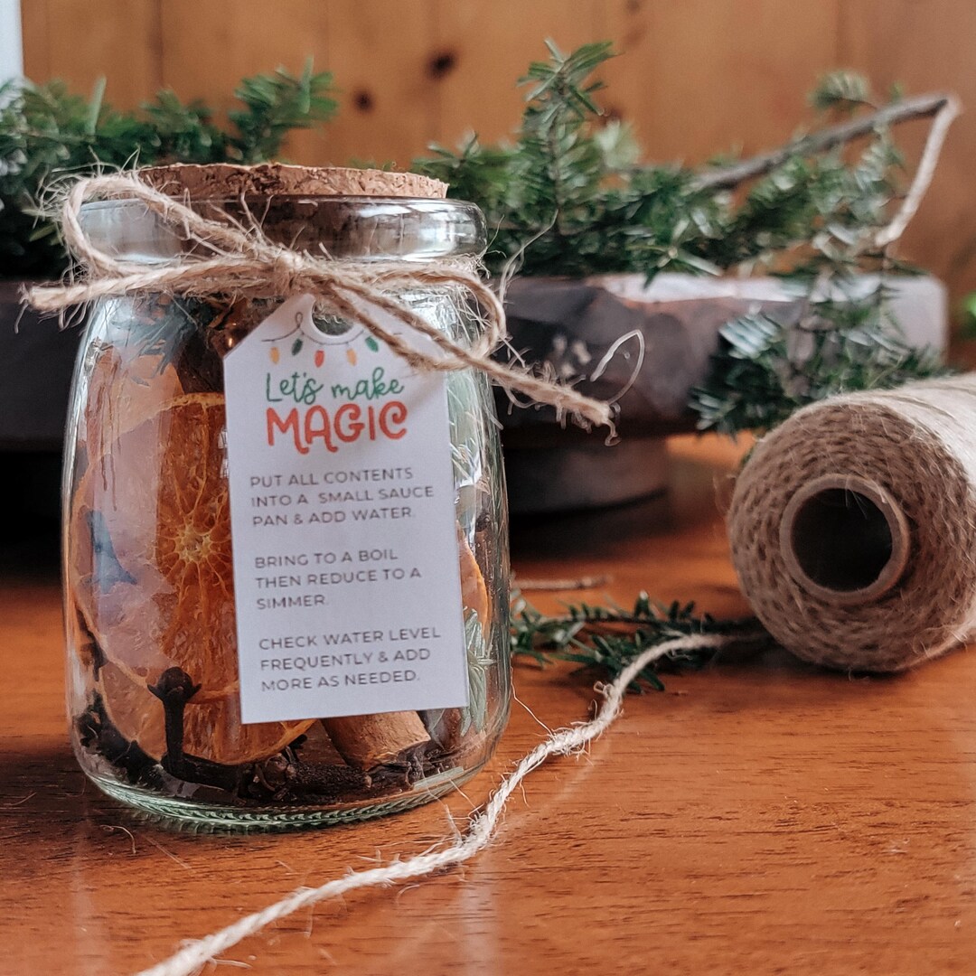 Printable Holiday Simmer Pot Gift Tags - Etsy
