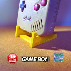 Yellow DMG  Stand - Game Boy GAMEBOY Display Stand