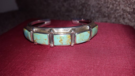Old Pawn Unisex Turquoise Bracelet