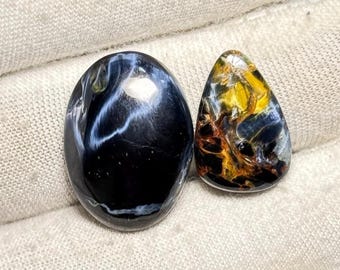 Natural Pietersite Gemstone Cabochon 100% Natural Top Grade Quality Unique Designer For Jewelry Making