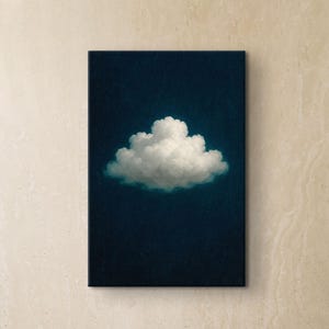 Abstrakte Wolke Print, Abstrakte Wolke Wandbild, Minimalistisches Dekor, Frühlingsdrucke, Stimmungsvolle Wolke, Natur Wohndekor, Stimmungsvolle Geschenke