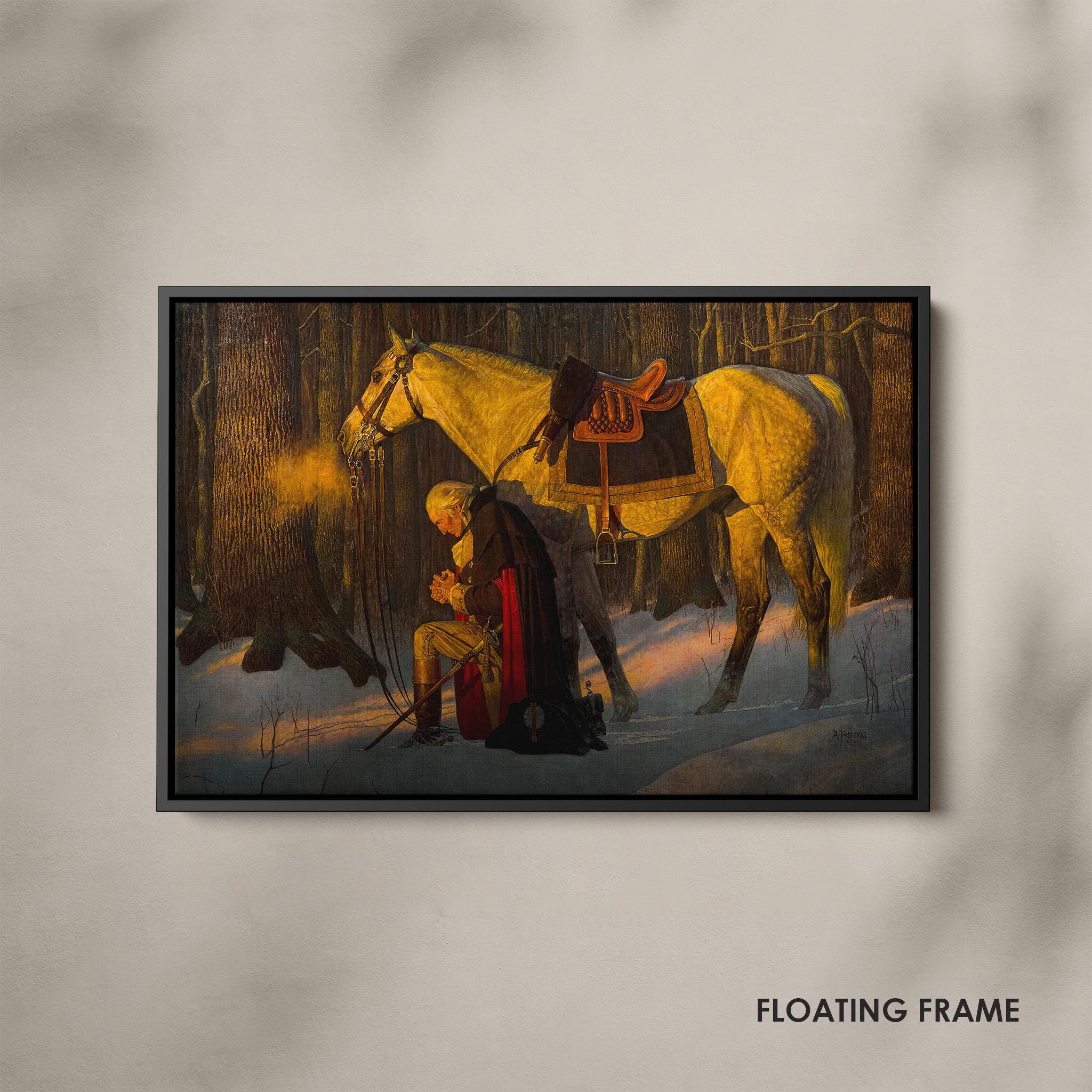 George Washington Wall Decor, Epic American President Print ...