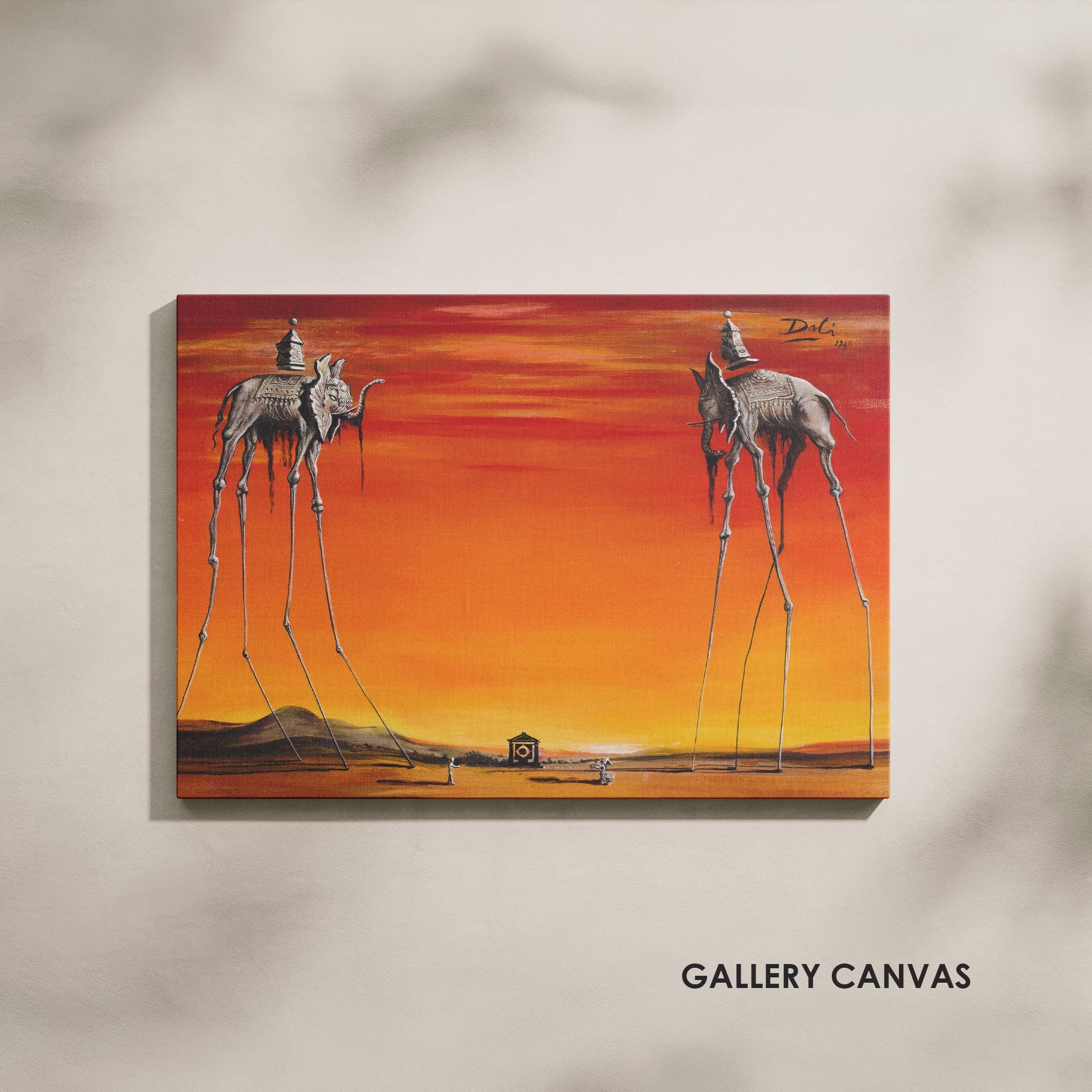 The Elephants Salvador Dali - Etsy