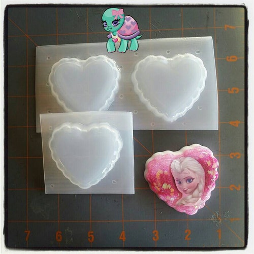 Heart Mold Plastic Soap Mold Cardiogram Mold Medical Mold Etsy