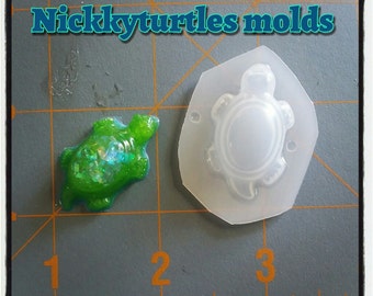 Turtle Flexible Plastic Resin Mold