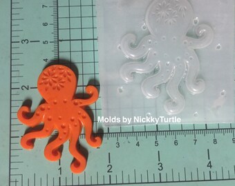 Octopus Flexible Plastic Resin Mold